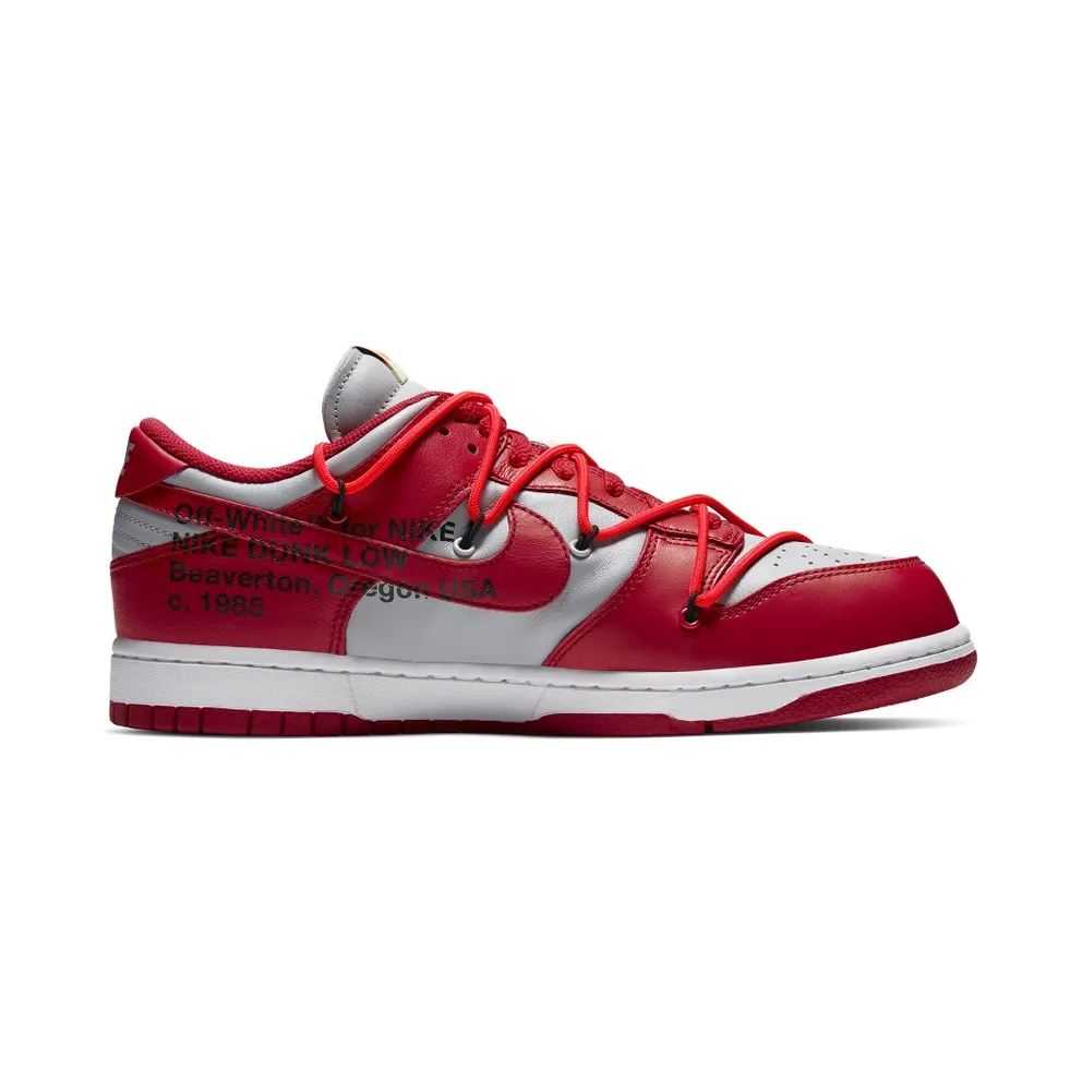 Nike x Off White Dunk Low ‘University Red’ (2019) (CT0856-600)