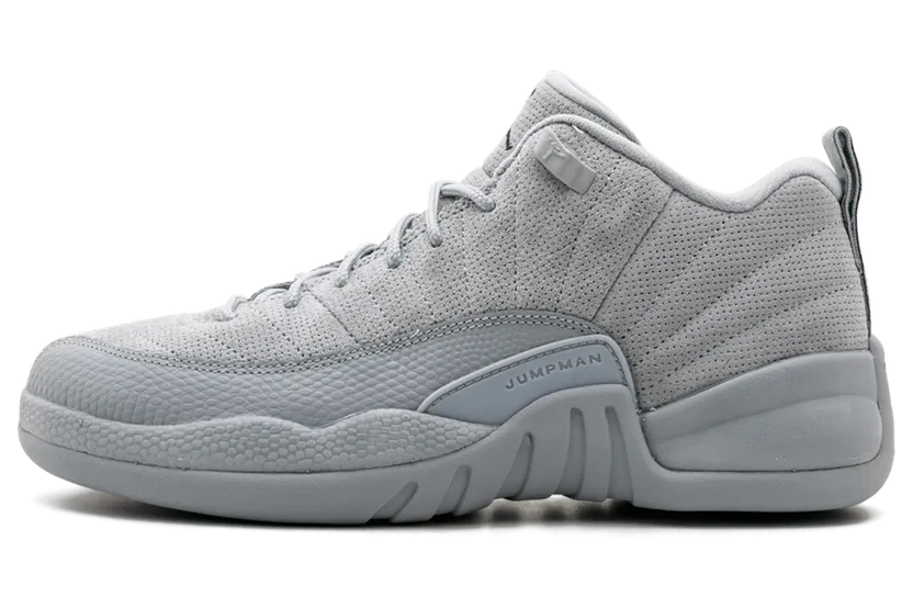 Air Jordan 12 Retro Low BG Wolf Grey (308305-002)