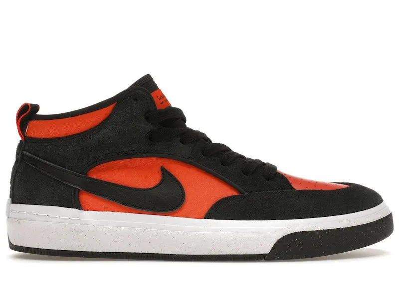 Nike SB React Leo Black Electro Orange (DX4361-002)