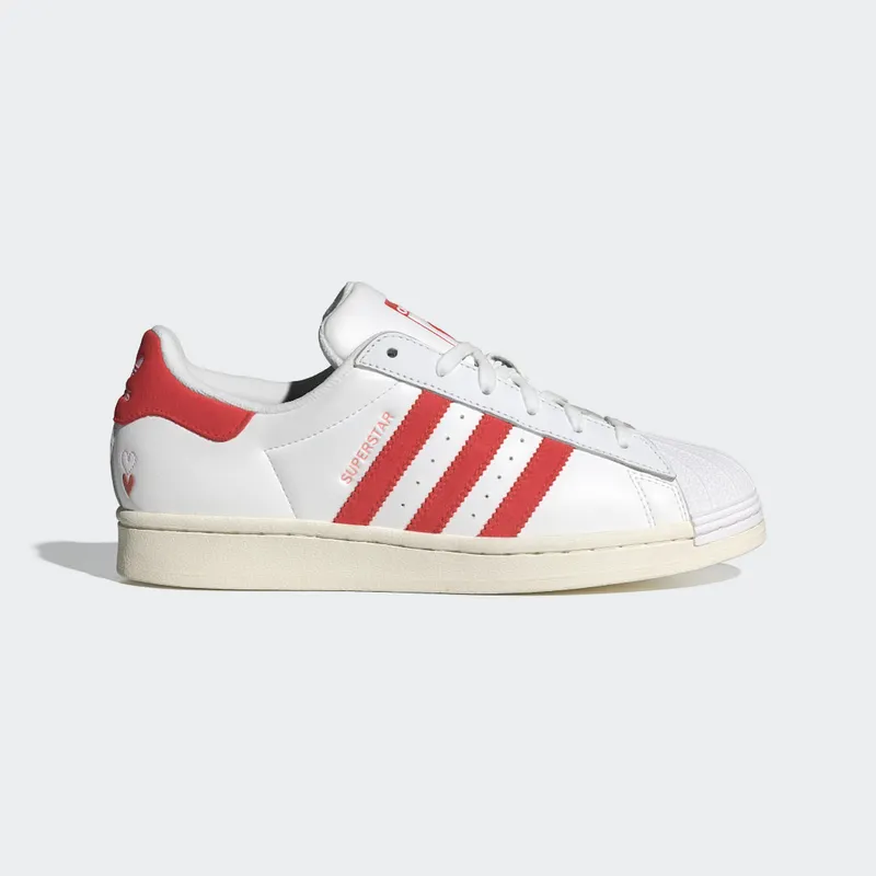 adidas Superstar Cloud White / Bright Red / Wonder Clay (IG5958)