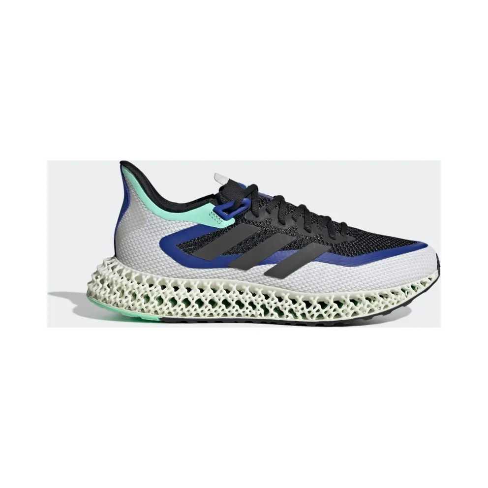 adidas 4D FWD Laufschuh Core Black / Night Metallic / Lucid Blue (HP7673)