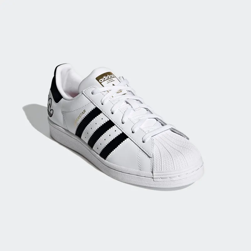 Adidas Superstar ‘Heart Logo – White’ Cloud White/Core Black/Gold Metallic (FY4755)