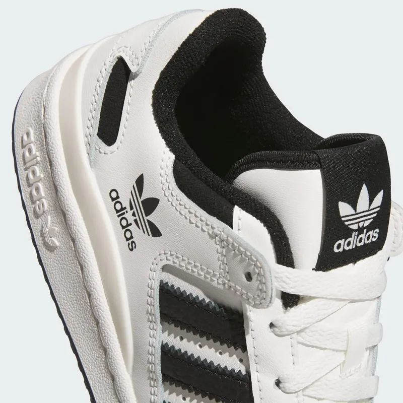 Adidas Forum Low CL Kids Core White / Core Black / Core White (IH7918)