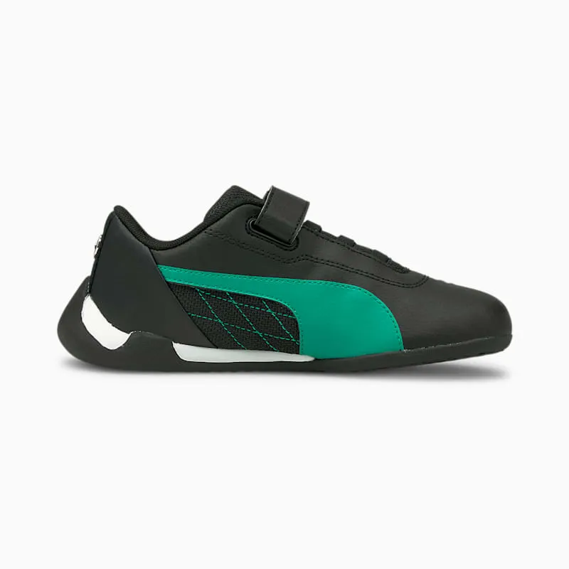 PUMA Mercedes R-Cat V Kids’ Black/Spectra Green (306623-04)