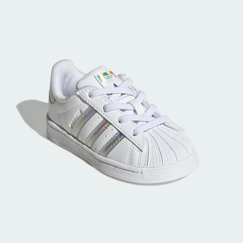 adidas Superstar Kids White / White / Silver Dawn (IG0259)