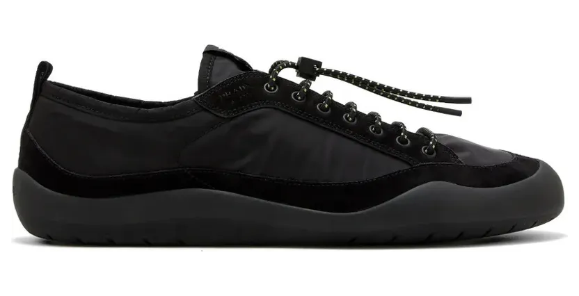 Black Speedrock in Re-Nylon and suede 2EE469G000D7C/T_PRADA-F0002_604-11