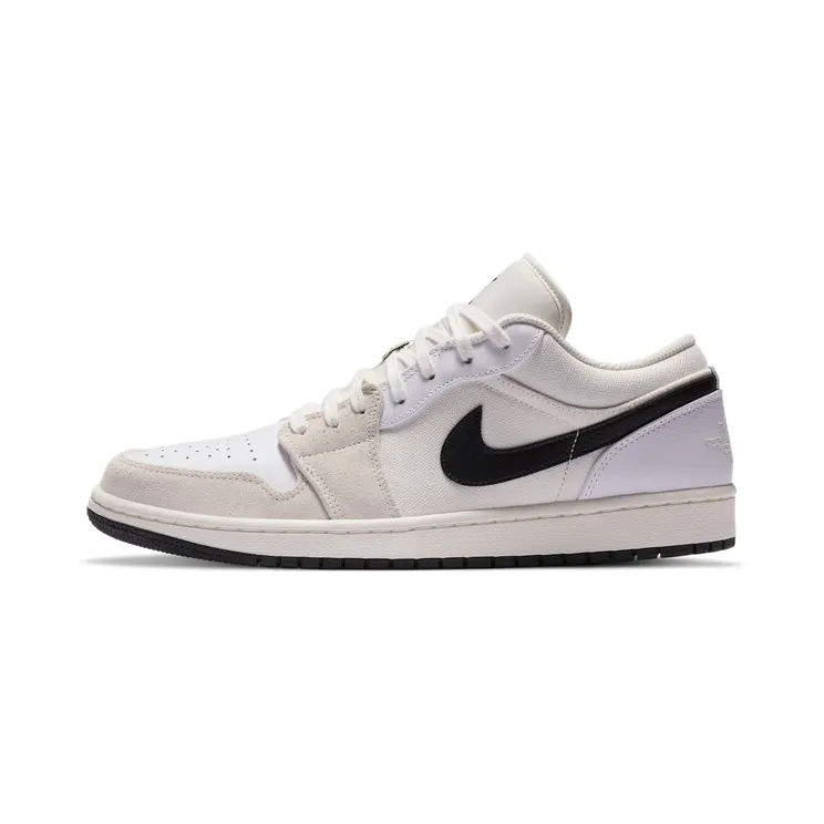 Air Jordan 1 Low ‘Sail’ “Sail / White / Black” (DC3533-100)