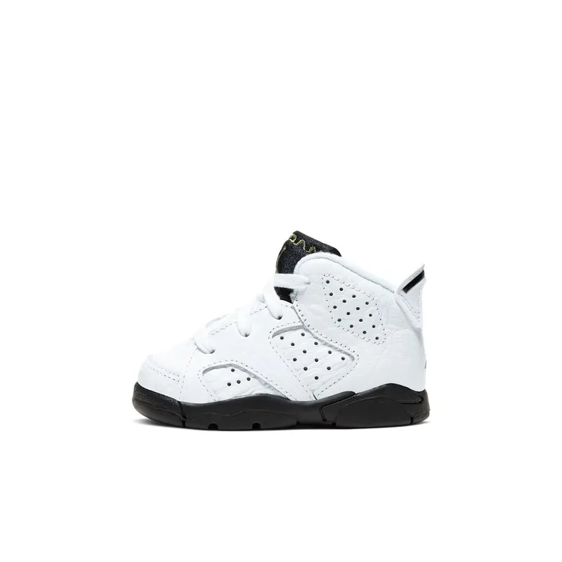 Jordan 6 Retro Alligator (TD) Neutral Grey/Black-White (384667-110)