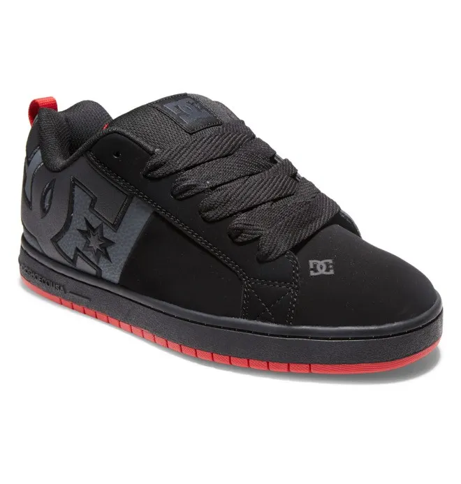 DC Court Graffik SQ Black Grey Red (ADYS100442-BYR)