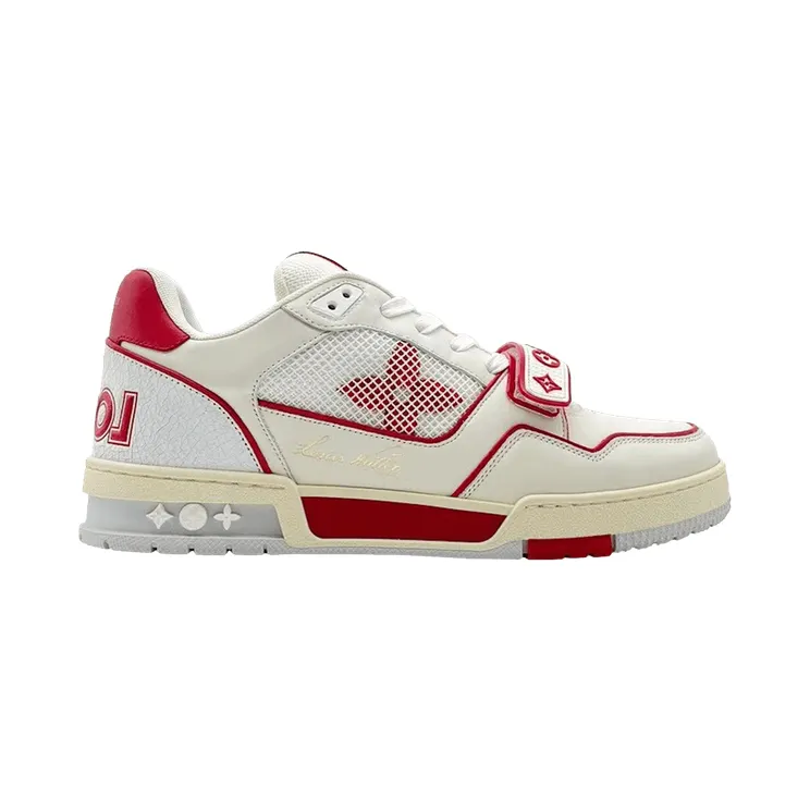 Louis Vuitton Trainer Red Mesh (1A98VL)