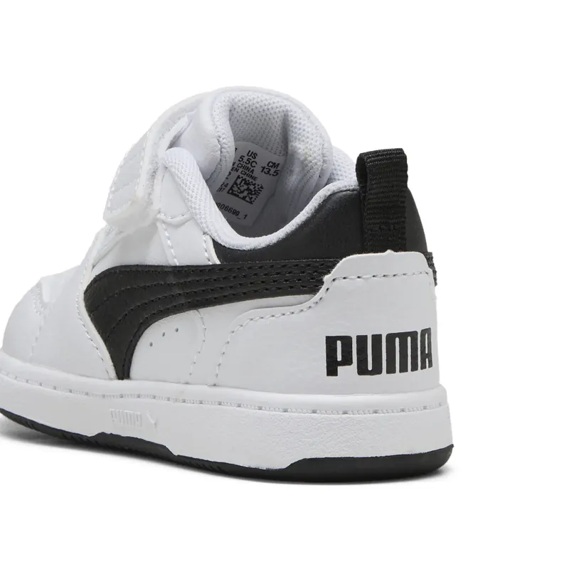 Puma Rebound v6 Lo “Puma White / Puma Black / Puma Black” (397420_02)
