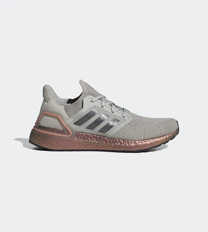 Adidas Ultraboost 20 ‘Metal Grey Signal Coral’ Metal Grey/Grey/Signal Coral (FV4389)