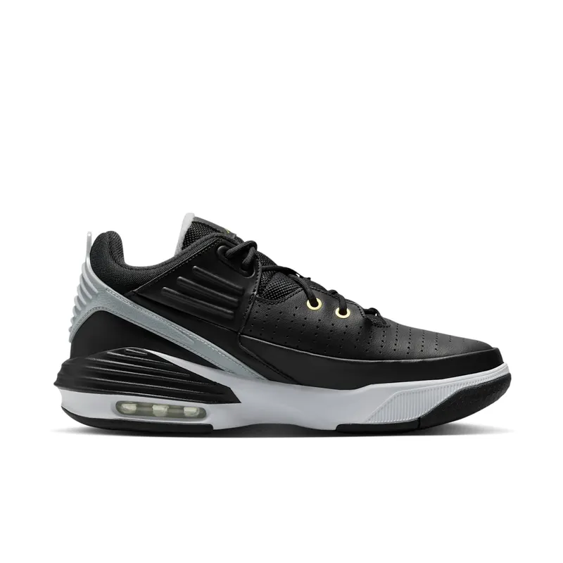Jordan Max Aura 5 Black White Wolf Grey Metallic Gold (DZ4353-017)