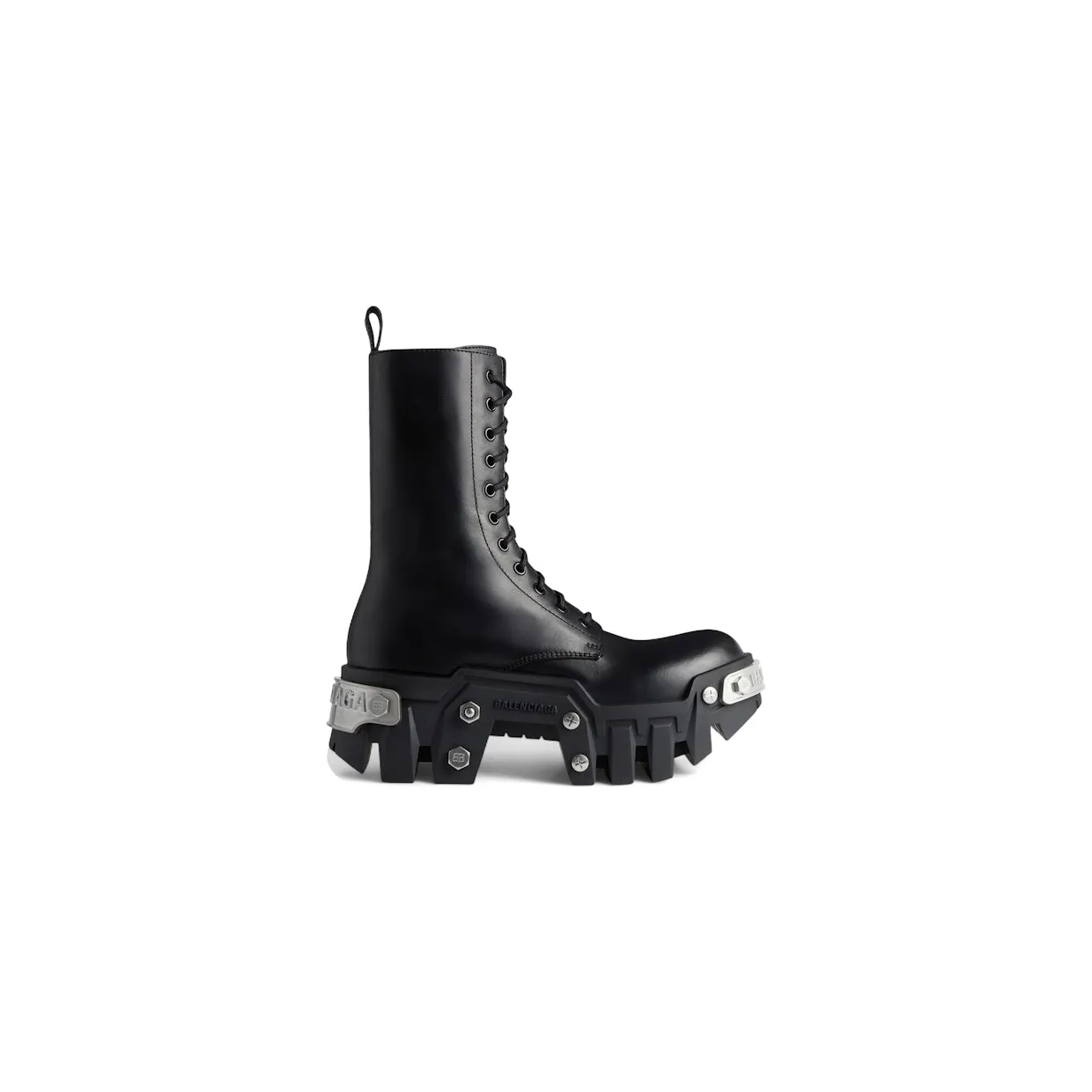 Balenciaga Bulldozer Lace-Up Boot Black Matte (672502 WBCQ1 1081)