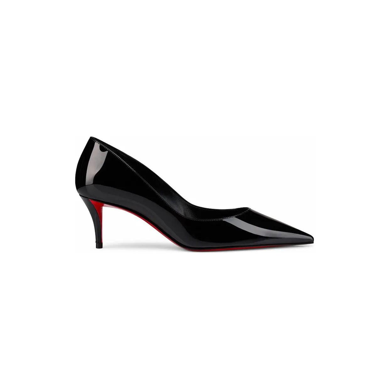 Christian Louboutin Miss Z 60mm Pump Black Patent Calf Leather (1250938B439)