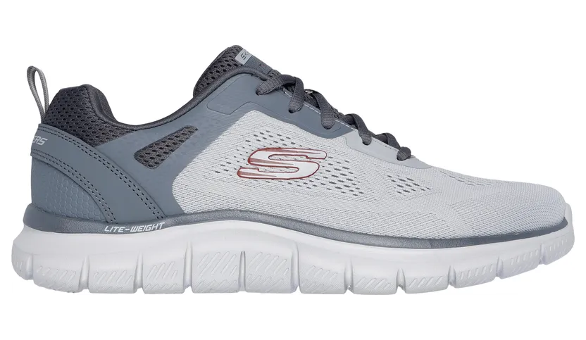 Skechers Track – Broader – Grijs / Houtskool – “Grijs” (232698 GYCC)
