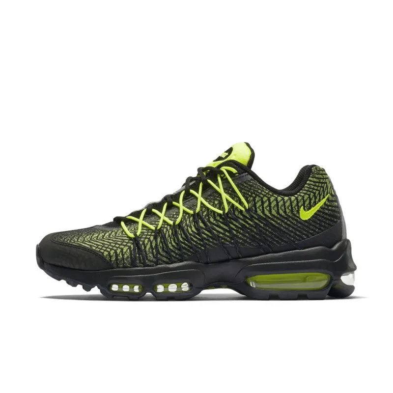 Nike Air Max 95 Jacquard Black Volt Black/Volt-Drk Grey-Mttlc Slvr (749771-007)