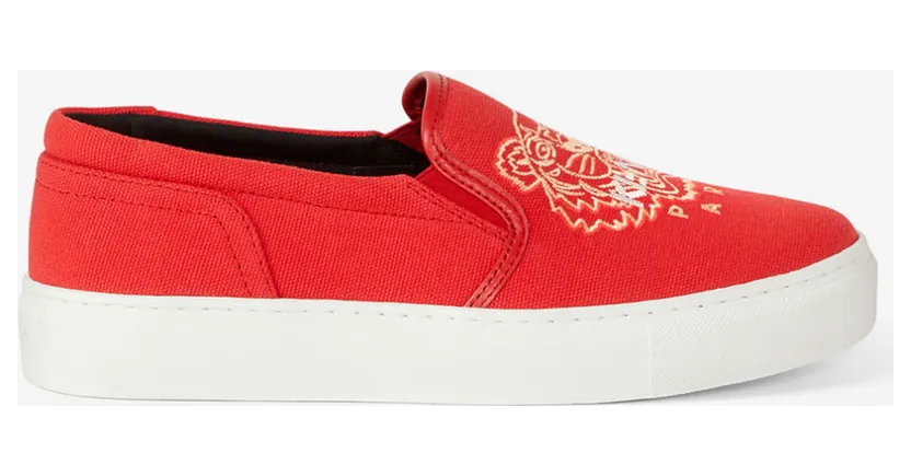 KENZO Baskets sans lacets K-Skate Tigre (FB62SN100F71)