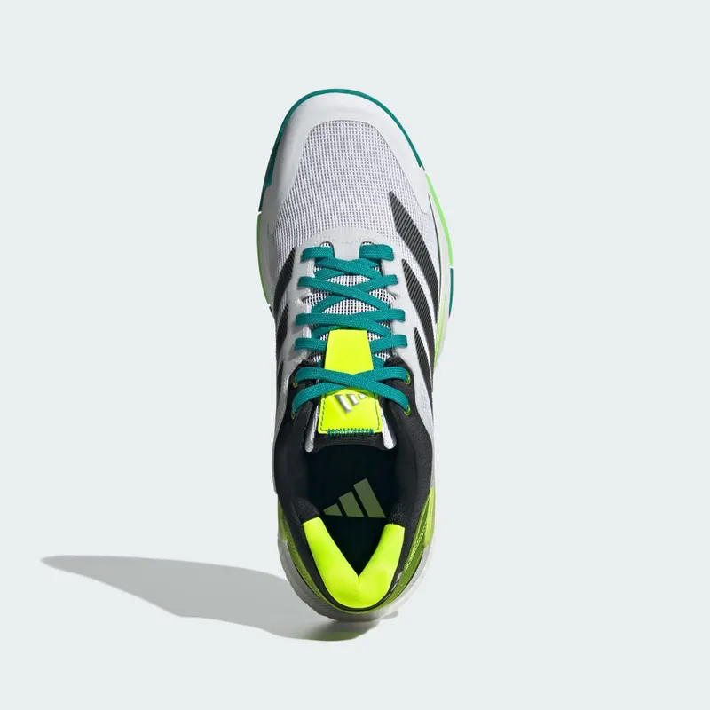 Adidas Crazyquick BOOST Padel Cloud White / Core Black / Lime Burst (JP7203)