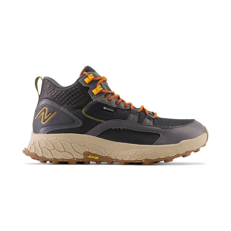 New Balance Fresh Foam X Hierro Mid Gore-Tex Black Magnet Hot Marigold (MTHIMCGE)