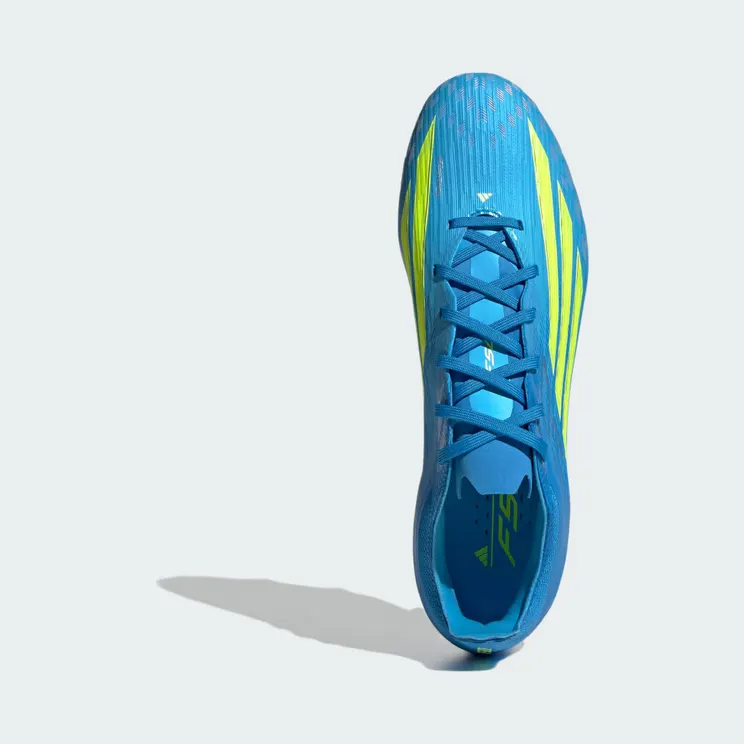 adidas F50 Pro Firm Ground Football Boots “Lucid Ray Blue / Team Solar Yellow 2 / Lucid Aquamarine” (JR8950)