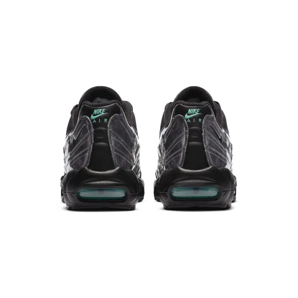 Nike Air Max 95 ‘Black Aurora Green’ Black/Black/Aurora Green/Smoke Grey (DA7735-001)