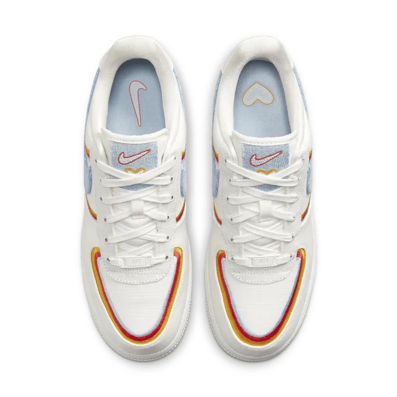 Nike Air Force 1 Low Sail Denim Swoosh (W) (DJ4655-133)