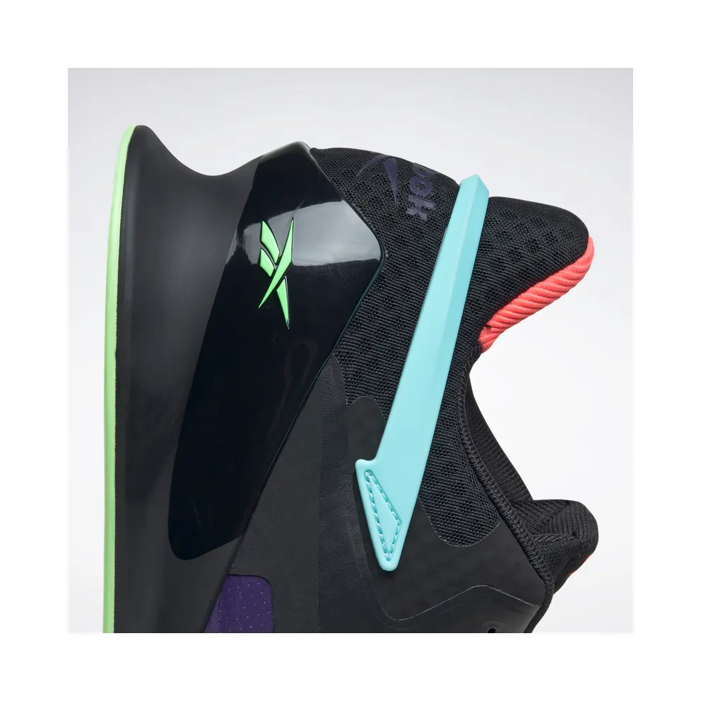 Reebok Legacy Lifter II Shoes Dark Orchid / Core Black / Neon Mint
