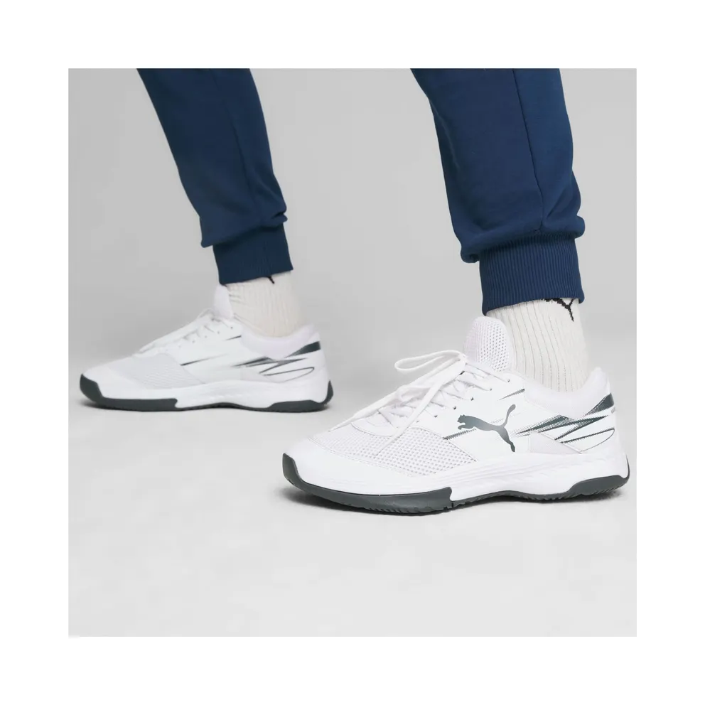 Puma Varion II Indoor Shoes White/Grey (107341-02)