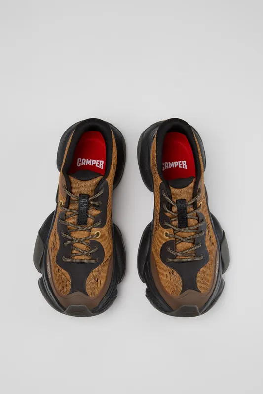 Camper Karst 2 with vlakken – Brown (K201837010)