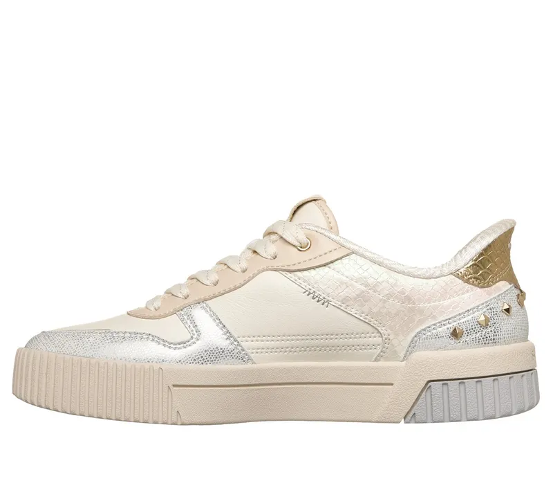 Skechers Slip-ins: Jade – Studded Glow Sneaker Off-White