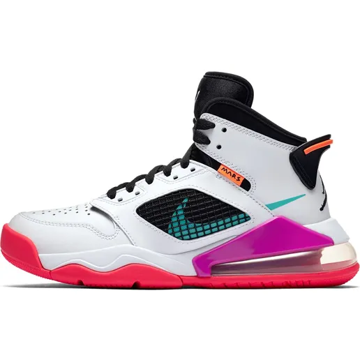 Jordan Mars 270 White Hyper Violet (GS) “White / Black / Total Orange / Hyper Violet” (BQ6508-102)