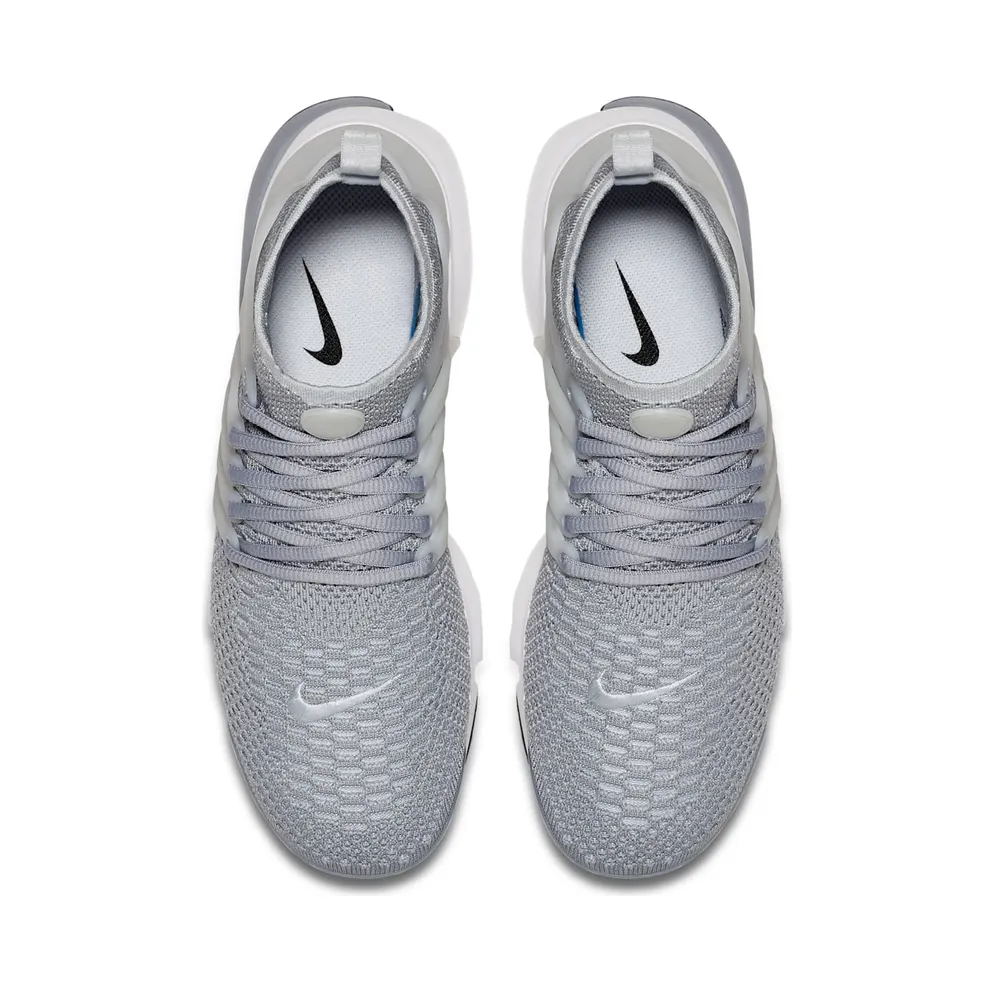 Nike Air Presto Ultra Flyknit “Wolf Grey / White / Black / Pure Platinum” (835570-002)