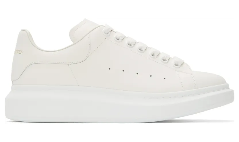 Alexander McQueen Black Oversized Sneakers (553680WHGP5)
