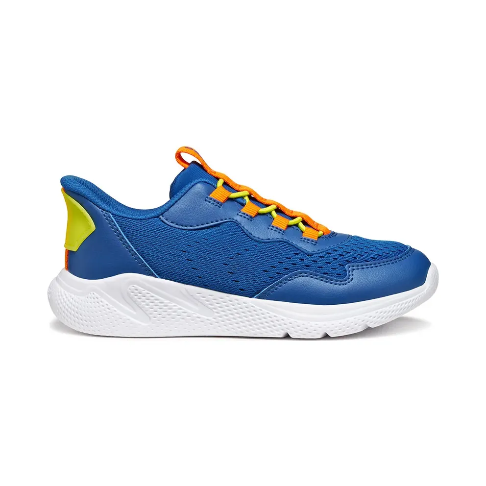 Geox Sprintye Fast In “Koningsblauw / Orange” (J65NQA01454C0685)