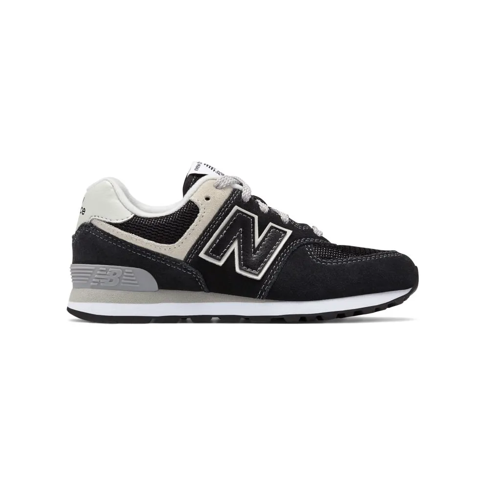 New Balance New Balance Kids’ 574 Core Black/Grey (PC574GK)