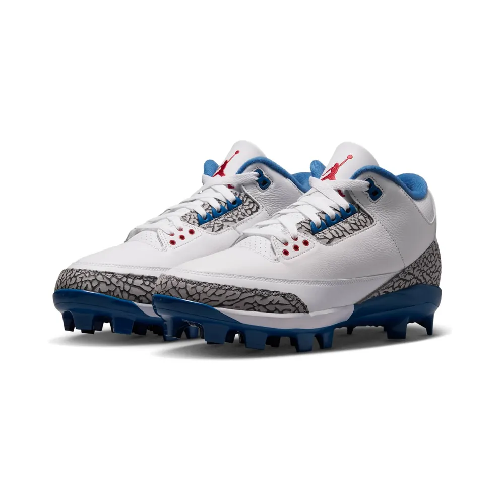 Air Jordan 3 MCS – “White / True Blue / Cement Grey / Fire Red” (FZ8627-101)