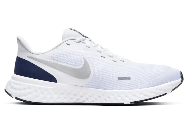 Nike Revolution 5 White Midnight Navy (BQ3204-102)