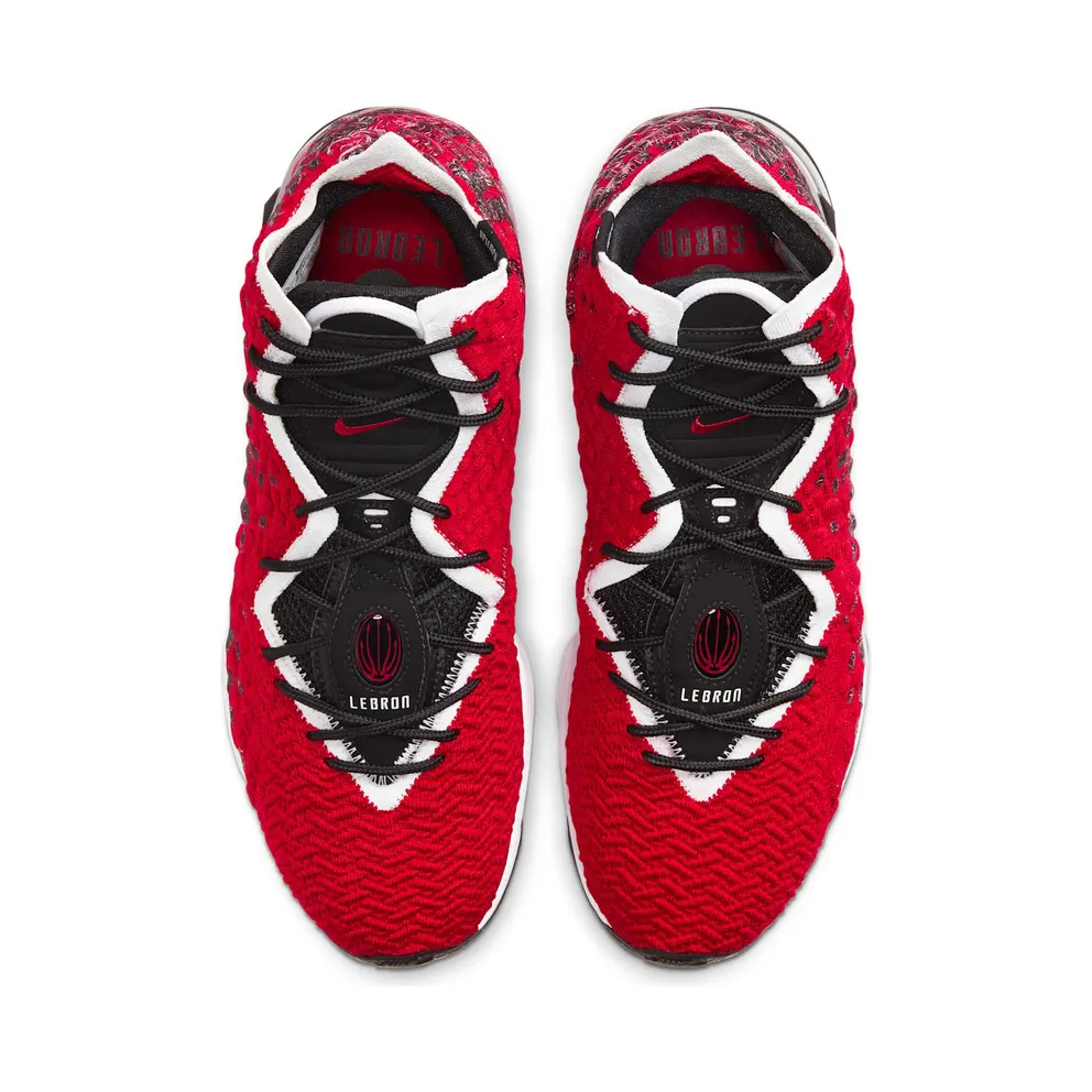 Nike Lebron 17 University Red Black University Red/Black-White (BQ3177-601)