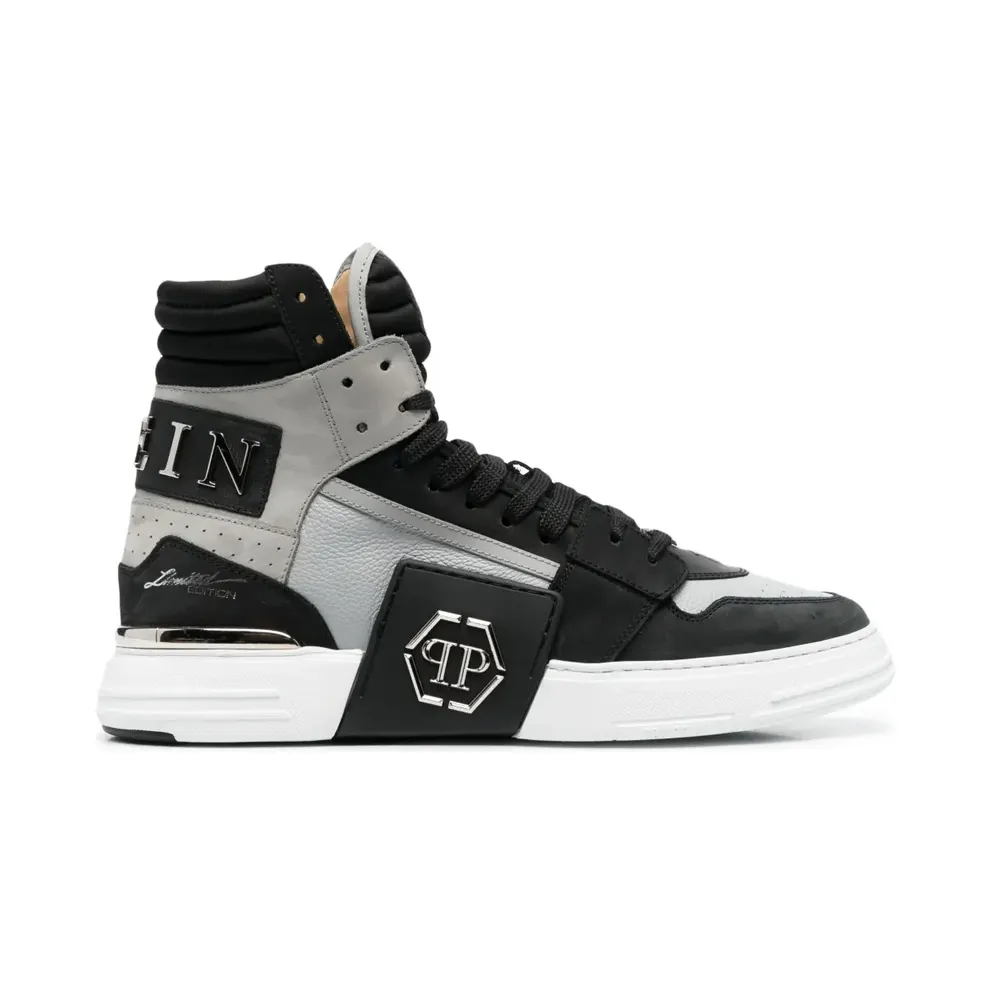 Philipp Plein Cocco Phantom Kicks High-Top- – Black (PACSUSC0273PLE010N)