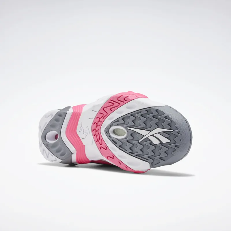 Reebok Shaqnosis Solar Pink White/Solar Pink-Skull Grey (Other Brands Reebok)