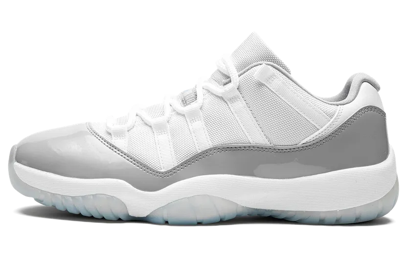 Air Jordan 11 Retro Low White/Cement Grey/University Blue (AV2187-140)