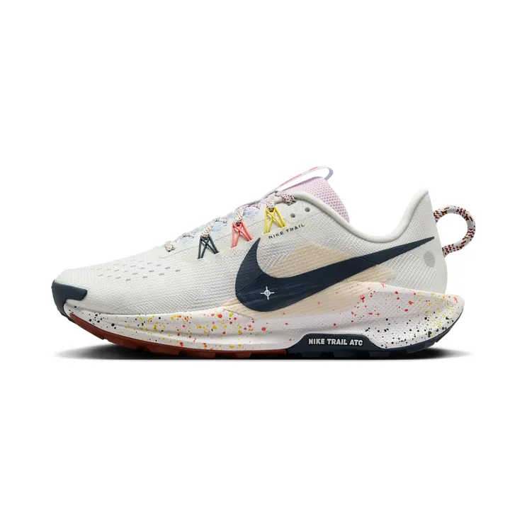 Nike React Pegasus Trail 5 Summit White Football Grey Pink Foam Armory Navy (DV3865-102)
