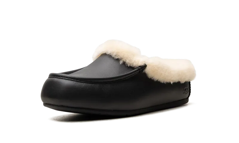 Ugg Ansley Mule Leather “Black” (1171392-BLK)
