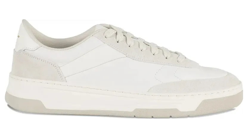BOSS Leren low-top – White (50548705097)