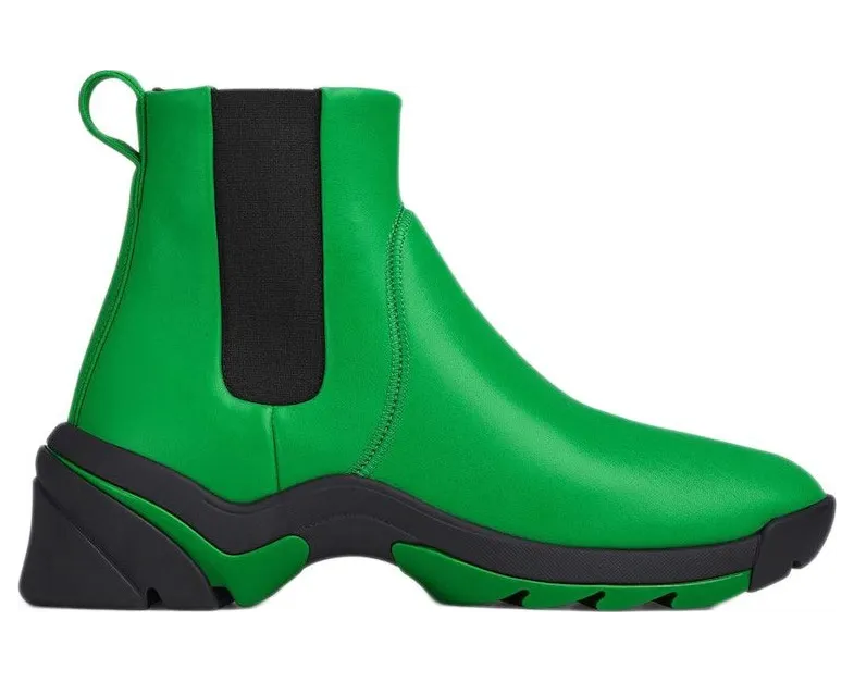Bottega Veneta Flash High Top Sneaker Grass (668586VBSD03730)
