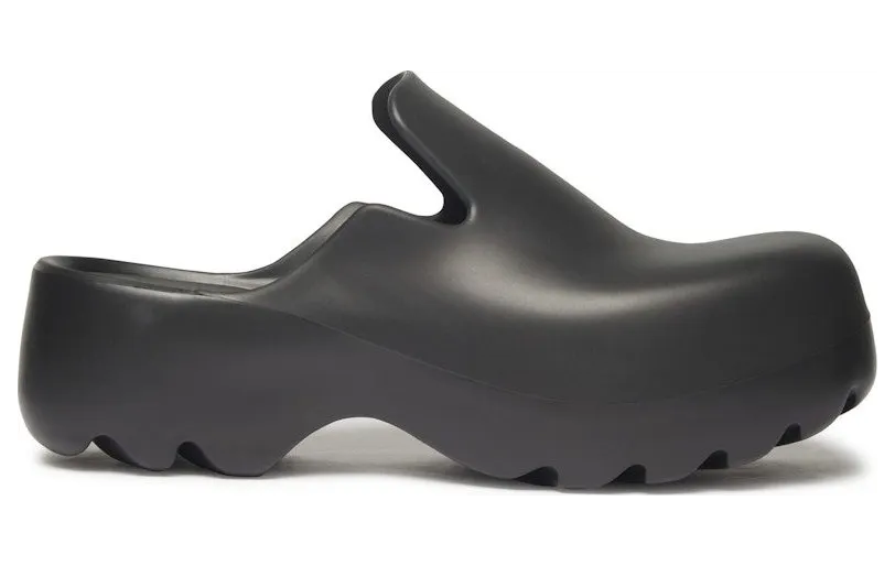 Bottega Veneta Rubber Flash Clog Black (690102V11T01000)