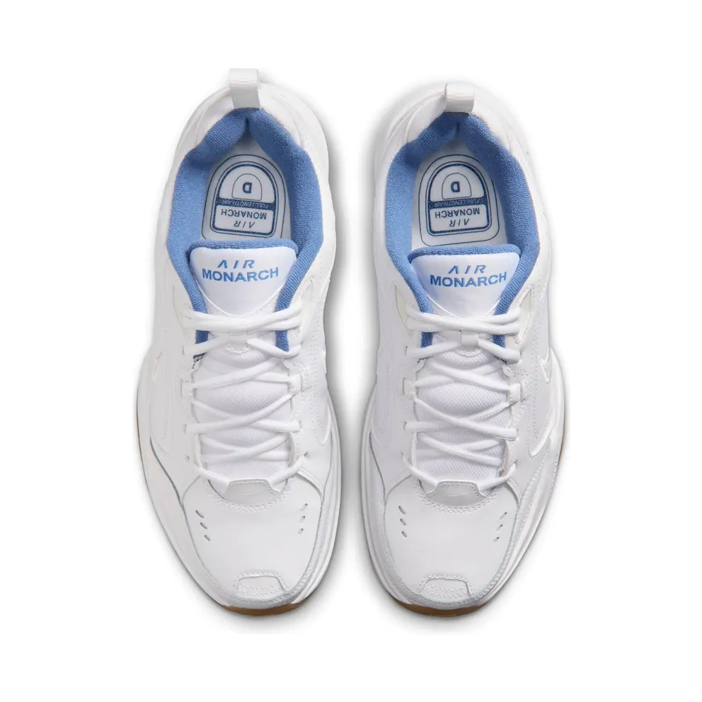 Nike Air Monarch IV “White / Indigo Storm / Gum Light Brown” (415445-105)