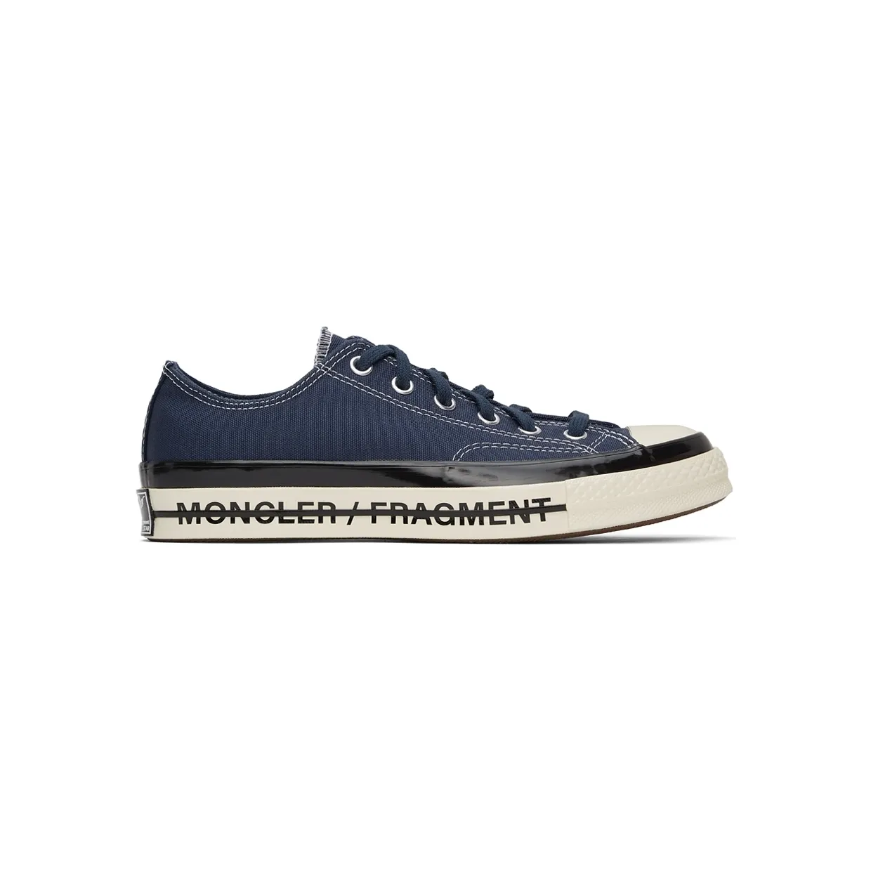 Moncler Genius 7 Moncler FRGMT Hiroshi Fujiwara Converse Navy Fraylor III Chuck 70 Sneakers (G20964M7050002SLQ)