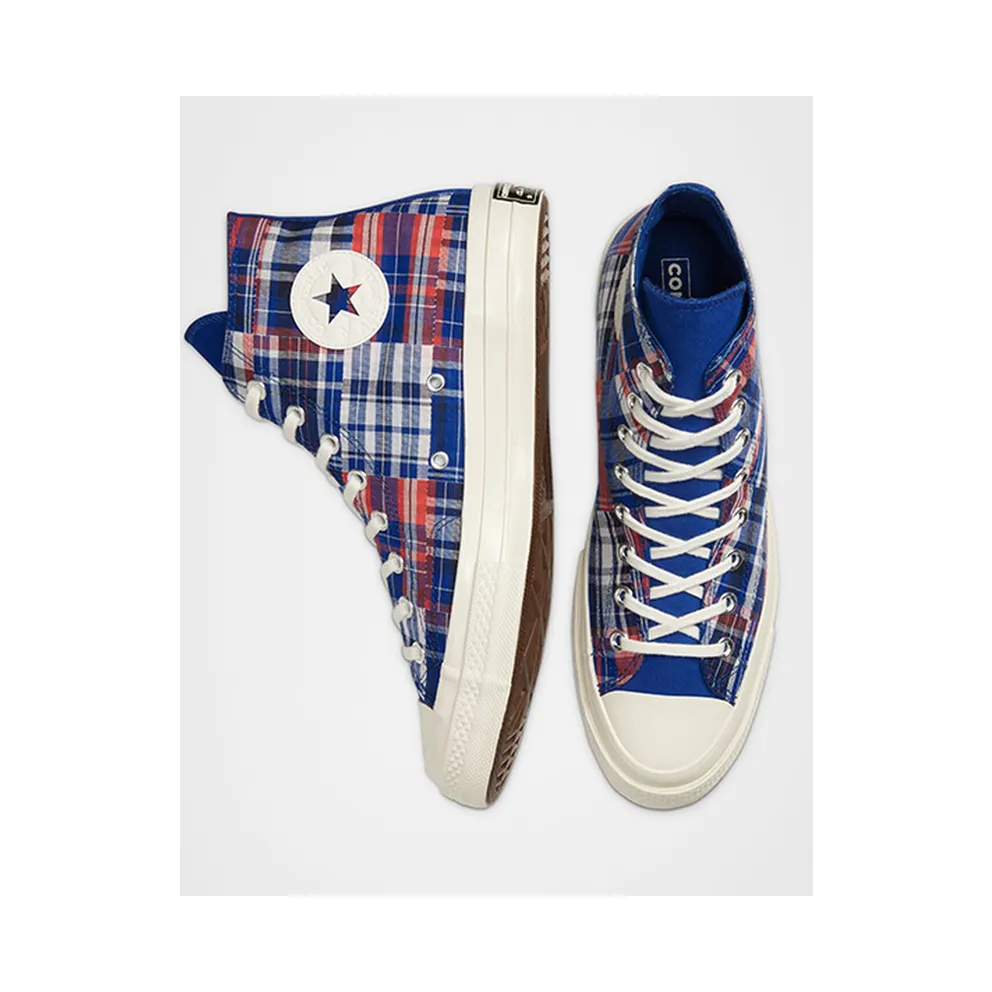 Converse Chuck Taylor All-Star 70s Hi Twisted Prep Blue Rush Blue/University Red (166849C)